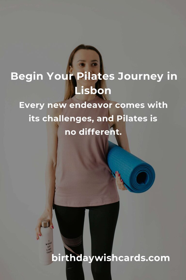 Discovering Pilates in Lisbon: A Beginner's Journey to Wellness