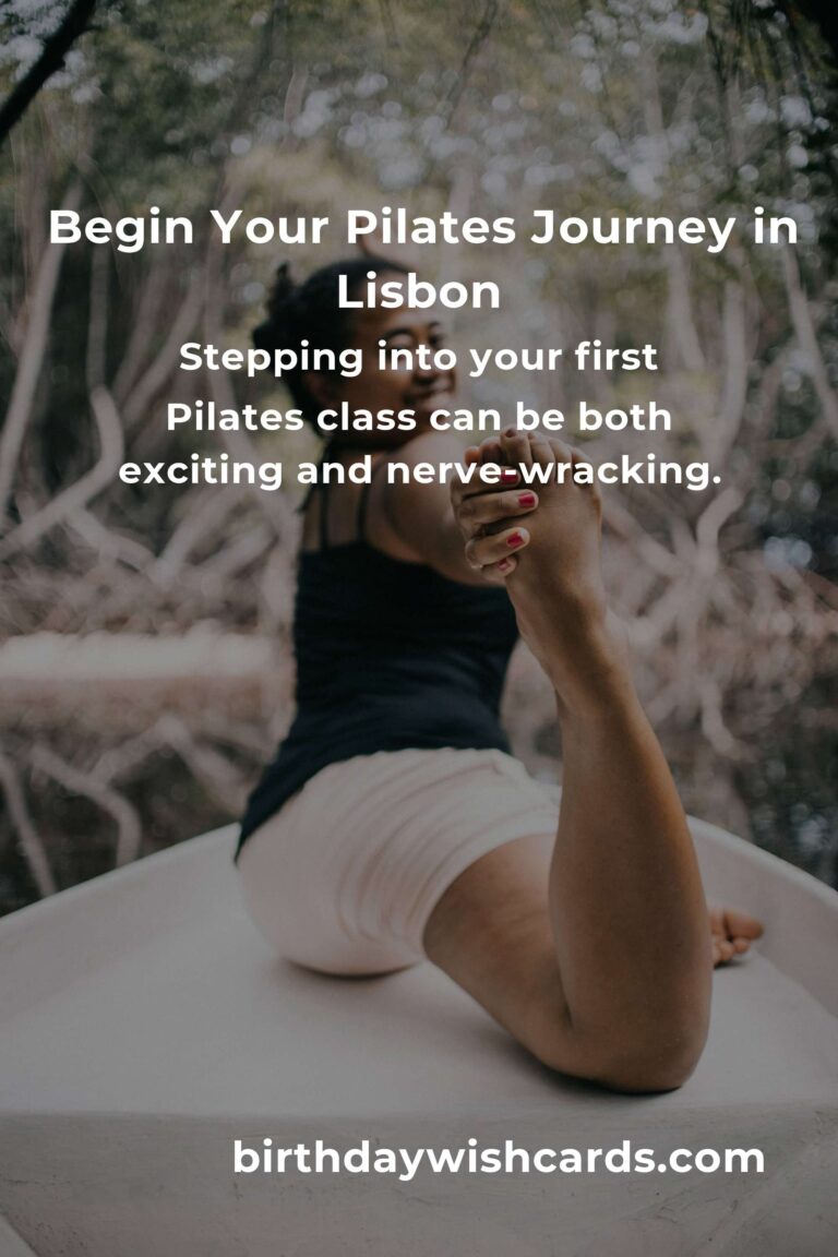 Discovering Pilates in Lisbon: A Beginner's Journey to Wellness
