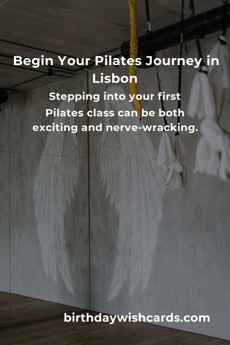 Discovering Pilates in Lisbon: A Beginner's Journey to Wellness