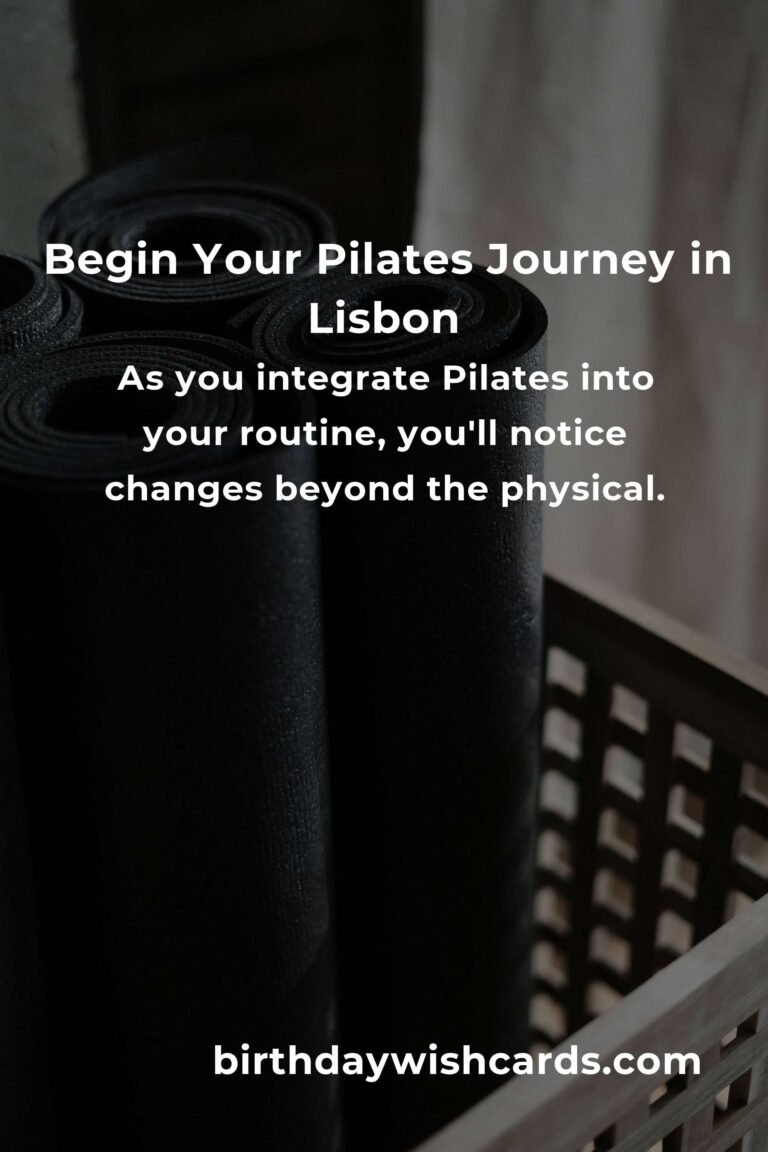 Discovering Pilates in Lisbon: A Beginner's Journey to Wellness