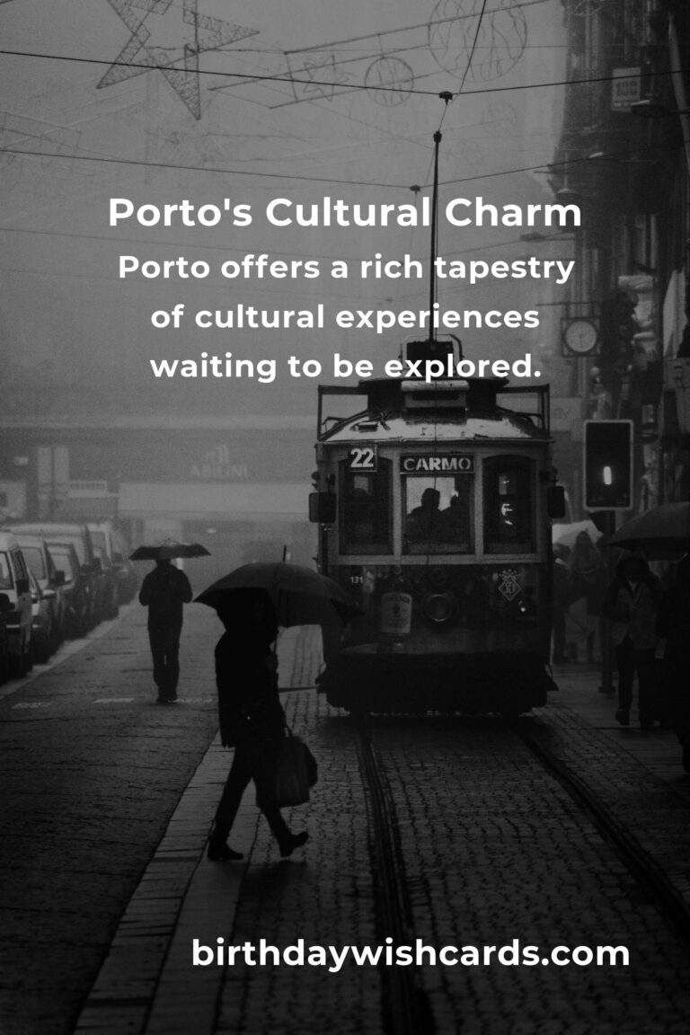 Discovering Porto: A Heartfelt Journey Through Its Cultural Sites