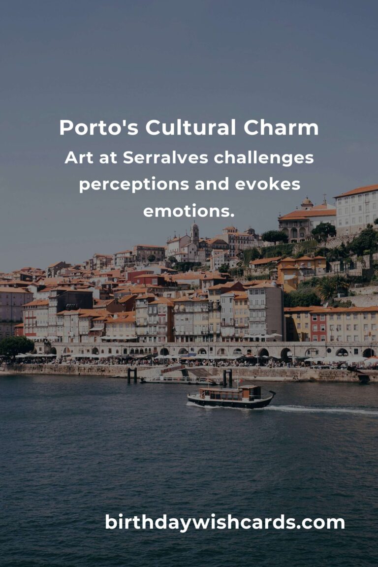 Discovering Porto: A Heartfelt Journey Through Its Cultural Sites