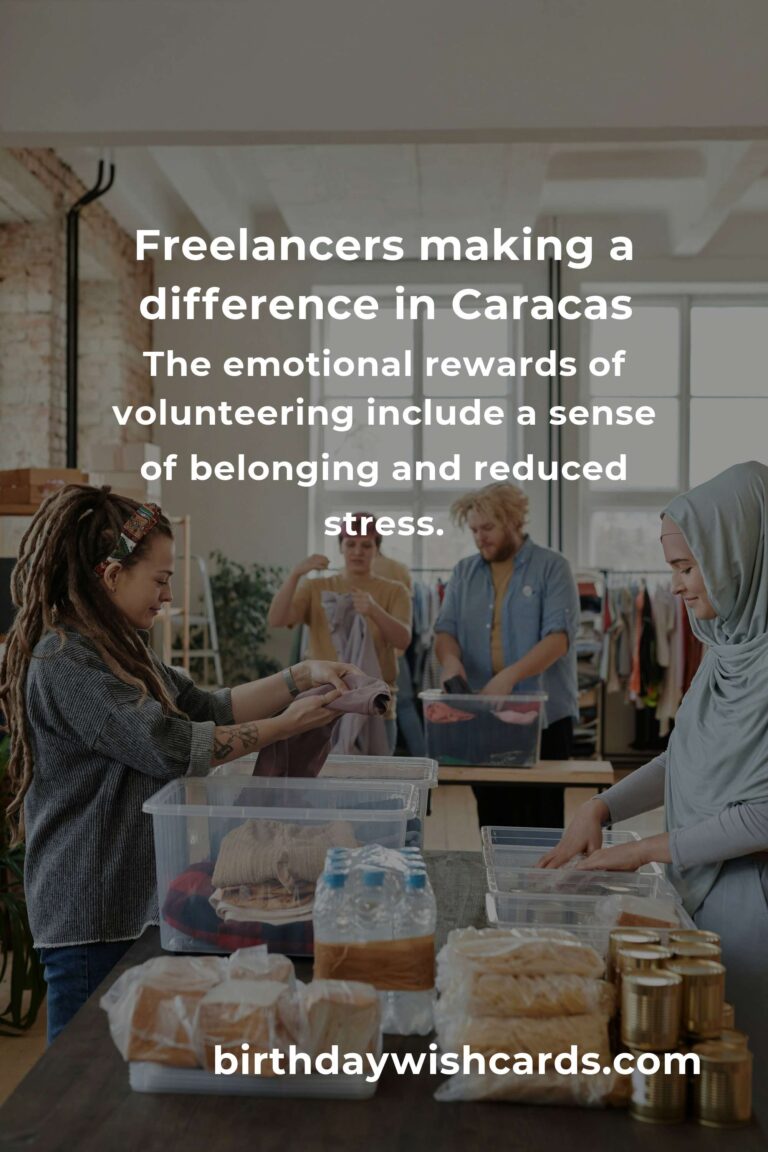Discovering Purpose: A Freelancer's Guide to Volunteering in Caracas