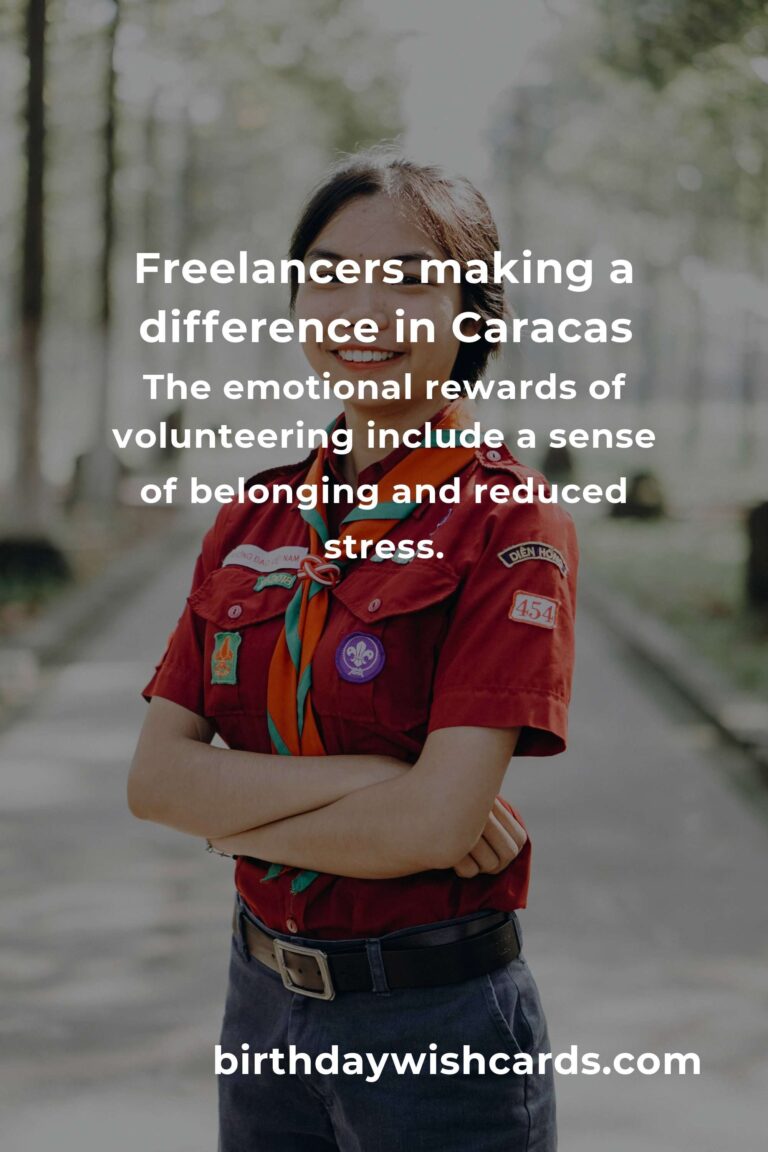 Discovering Purpose: A Freelancer's Guide to Volunteering in Caracas