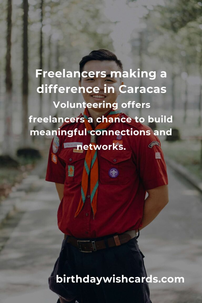 Discovering Purpose: A Freelancer's Guide to Volunteering in Caracas