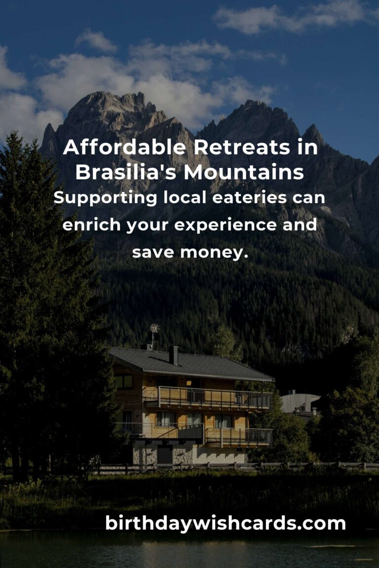 Discovering Serenity: A Budget Guide to Mountain Retreats in Brasilia