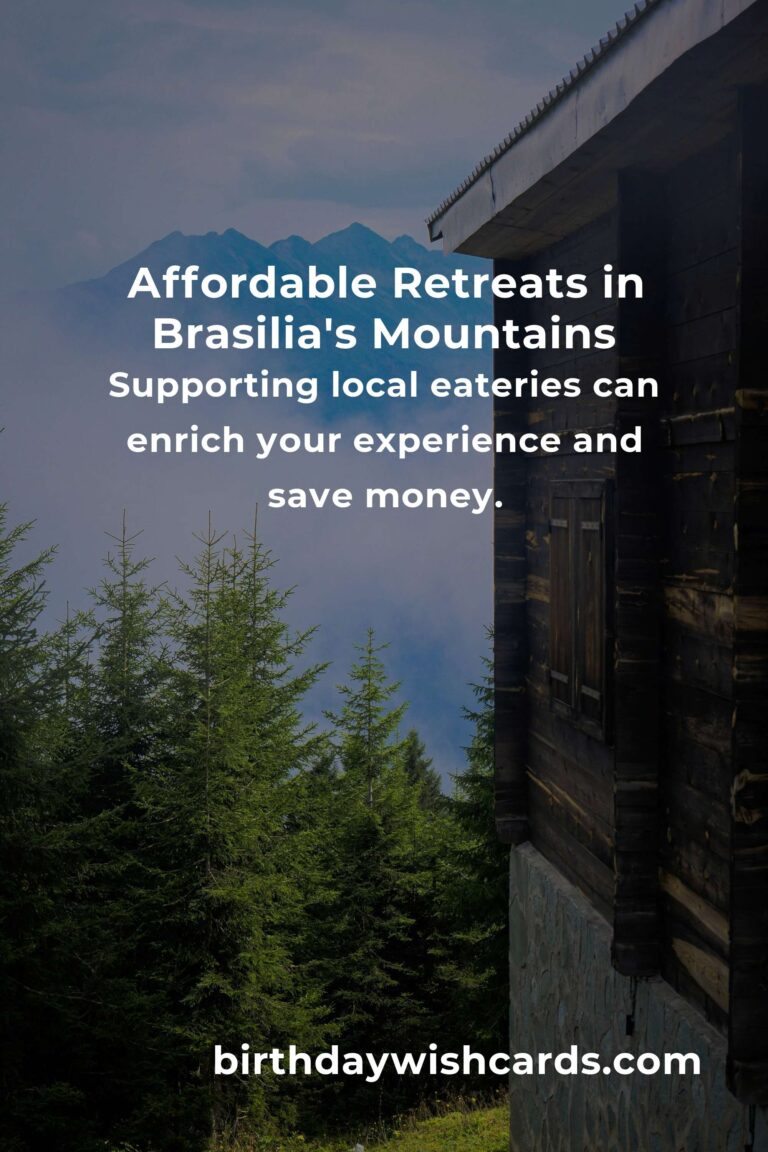 Discovering Serenity: A Budget Guide to Mountain Retreats in Brasilia