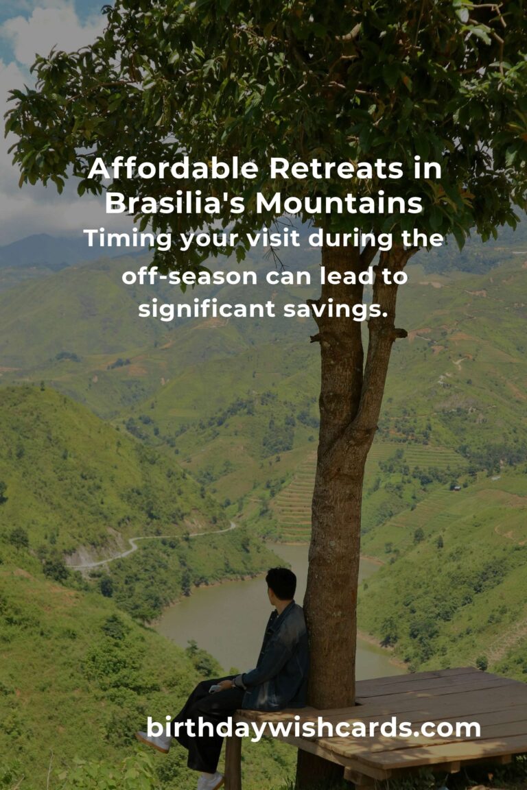 Discovering Serenity: A Budget Guide to Mountain Retreats in Brasilia