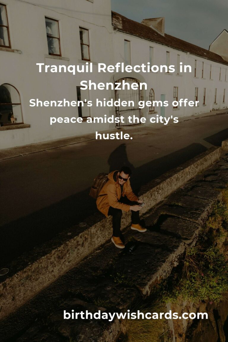 Discovering Shenzhen: A Solo Traveler's Hidden Gems