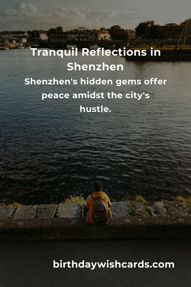 Discovering Shenzhen: A Solo Traveler's Hidden Gems