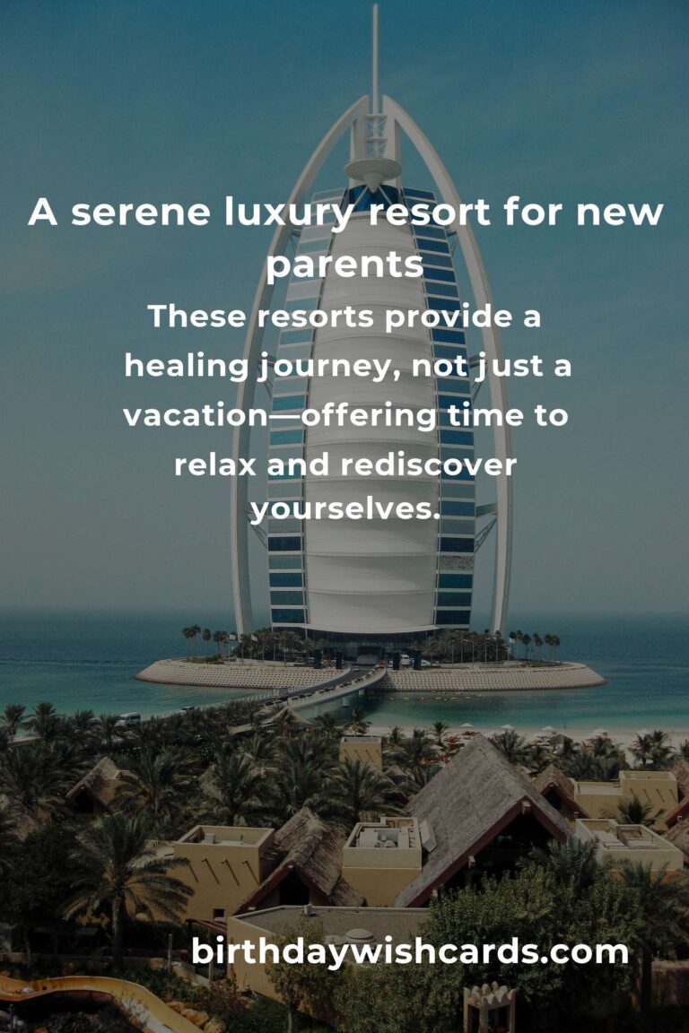 Discovering Tranquility: Luxury Resorts for New Parents in 2025