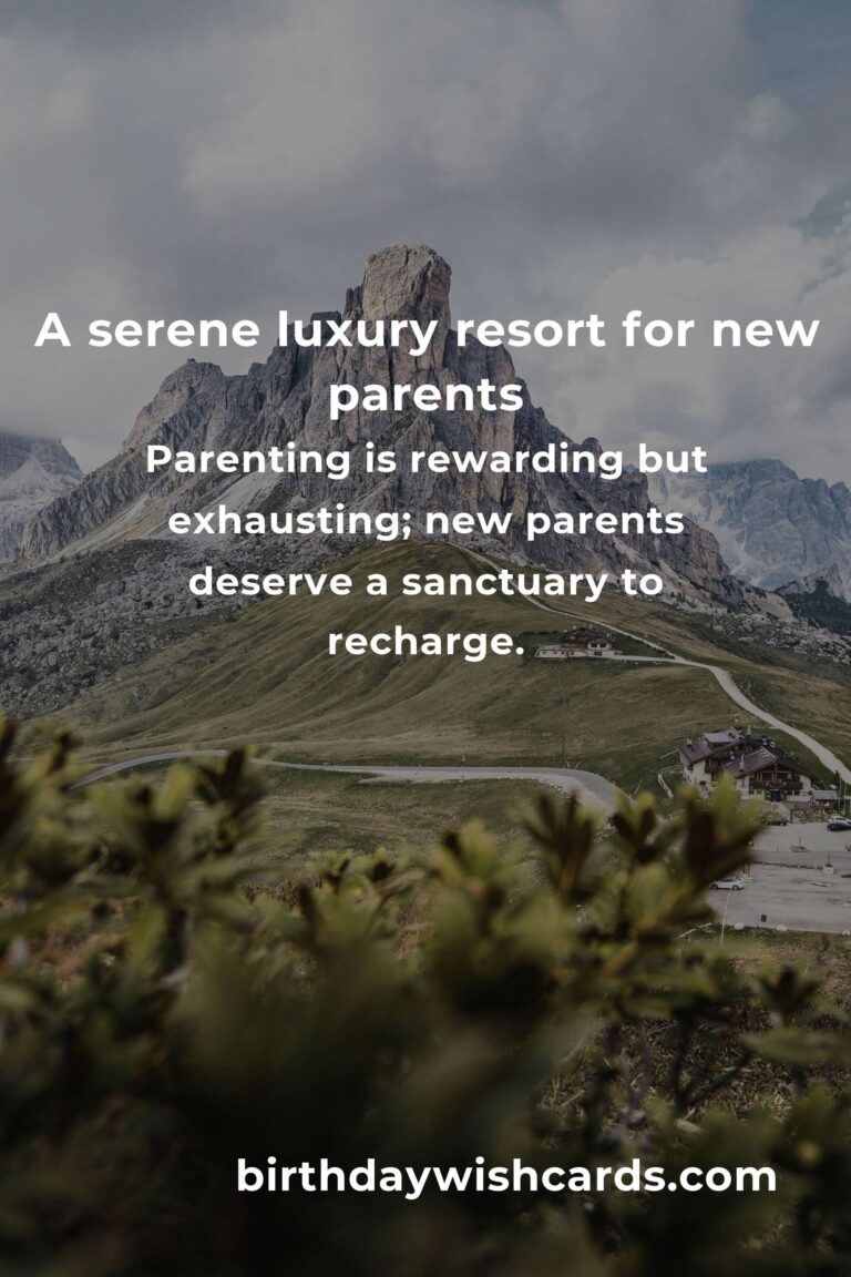 Discovering Tranquility: Luxury Resorts for New Parents in 2025