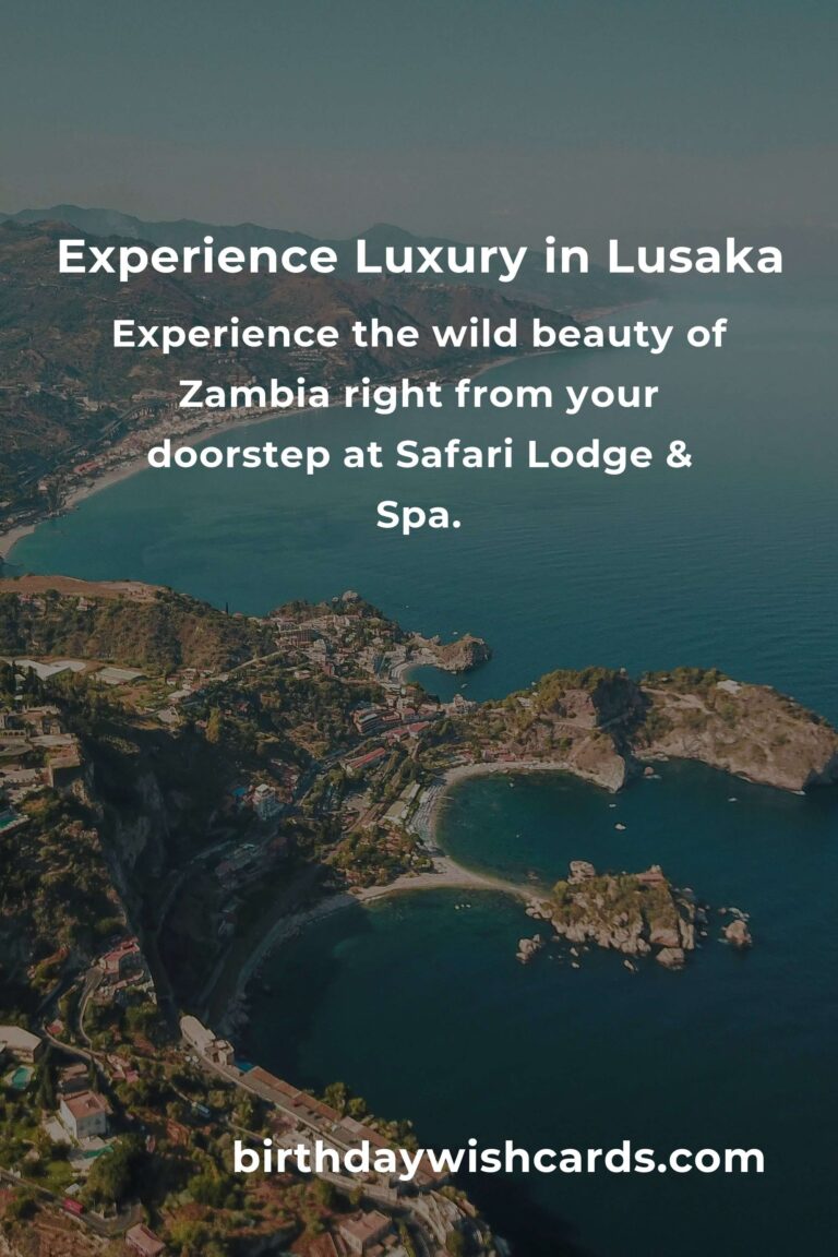 Discovering Tranquility: Top 18 Luxury Resorts in Lusaka for an Unforgettable Escape