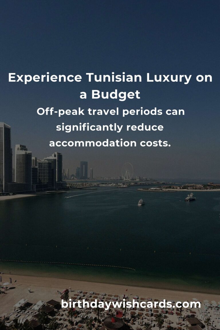Discovering Tunis: A Budget-Friendly Guide to Experiencing Luxury Resorts