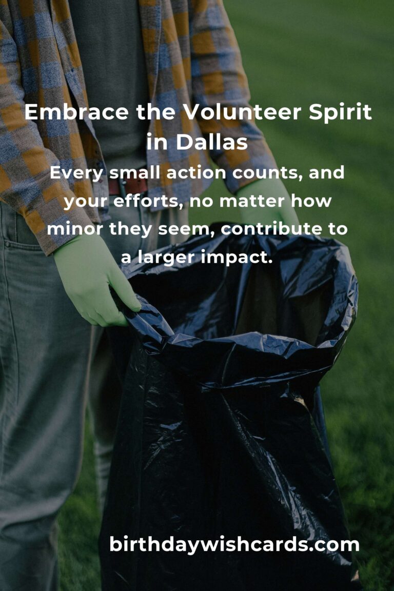 Discovering Volunteer Opportunities in Dallas: A Heartfelt Guide for Beginners