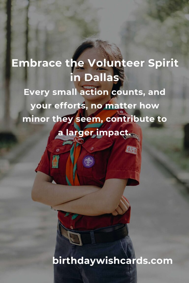 Discovering Volunteer Opportunities in Dallas: A Heartfelt Guide for Beginners