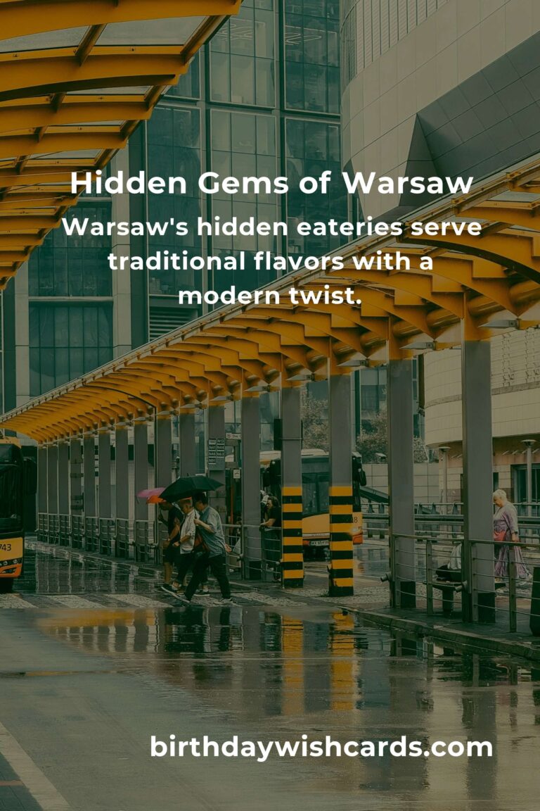 Discovering Warsaw's Hidden Gems: Unveiling the City's Best-Kept Secrets
