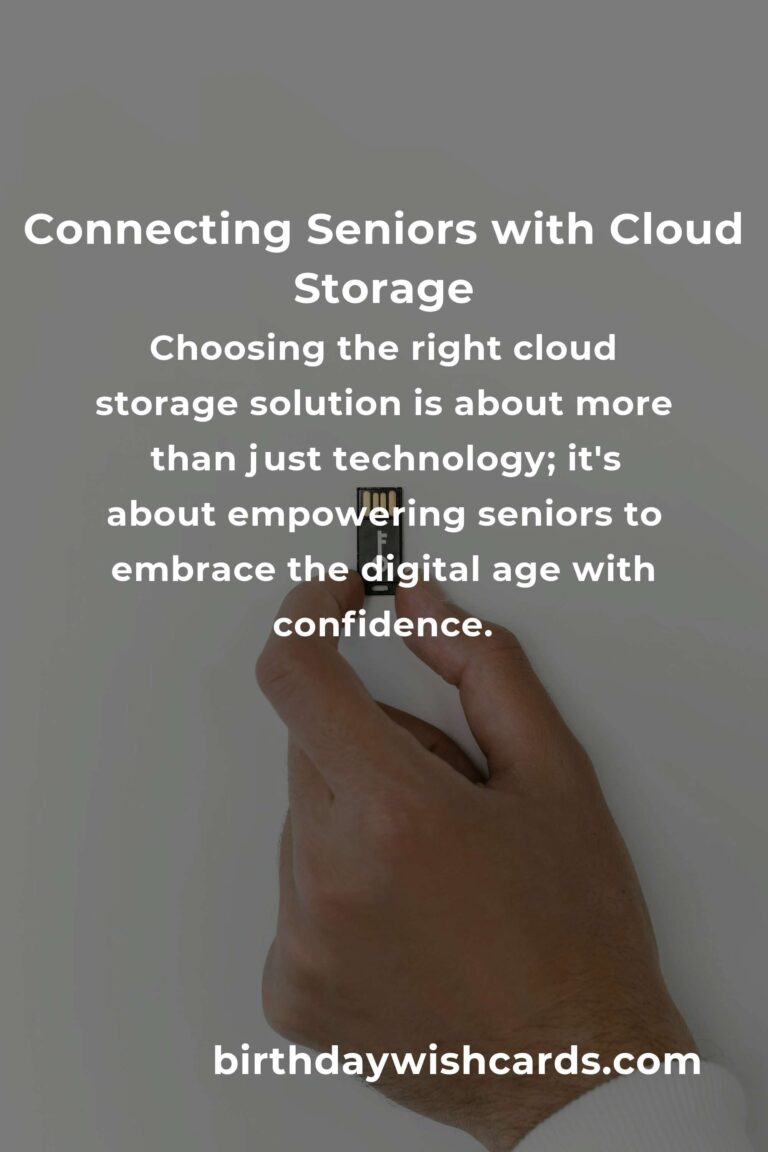 Discovering the Best Cloud Storage for Seniors in 2025: A Heartfelt Guide