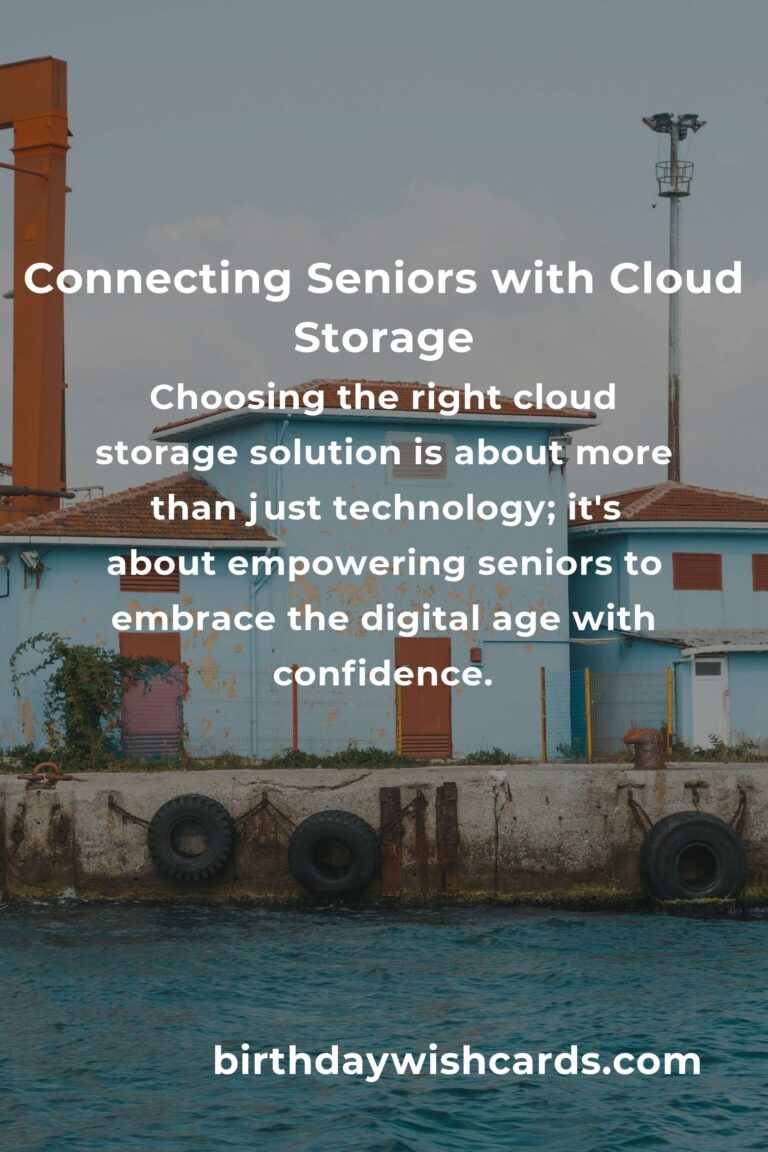 Discovering the Best Cloud Storage for Seniors in 2025: A Heartfelt Guide