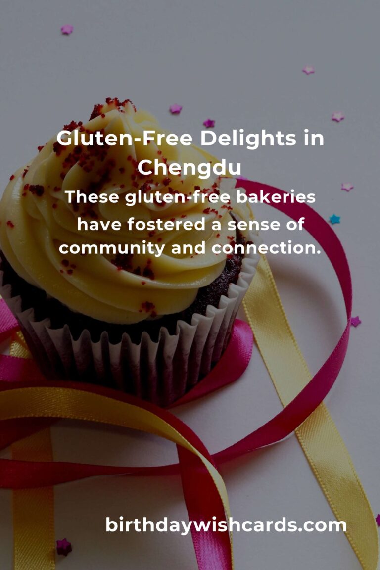 Discovering the Best Gluten-Free Baking in Chengdu: A 2025 Guide to Delicious Freedom