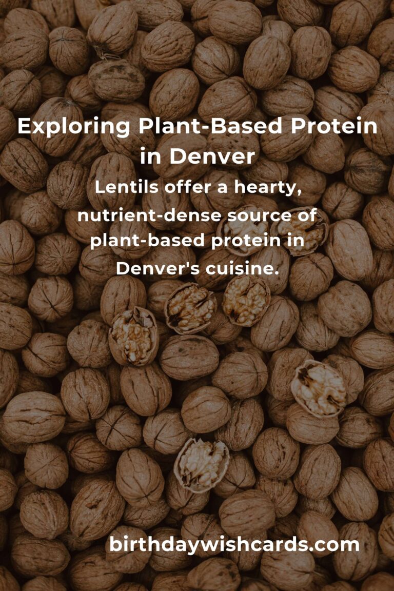 Discovering the Best Plant-Based Protein in Denver for 2025: Nourish Your Body, Fuel Your Soul
