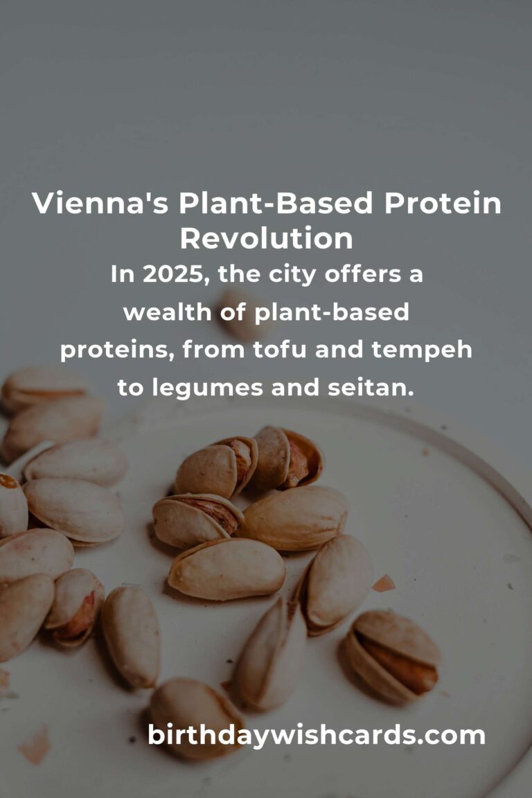 Discovering the Best Plant-Based Protein in Vienna for 2025: A Journey of Flavor and Sustainability