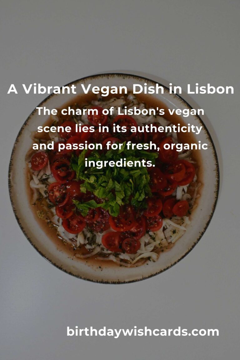 Discovering the Best Vegan Meals in Lisbon: A 2025 Culinary Adventure