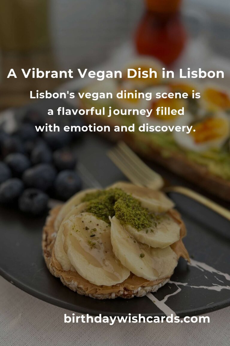 Discovering the Best Vegan Meals in Lisbon: A 2025 Culinary Adventure
