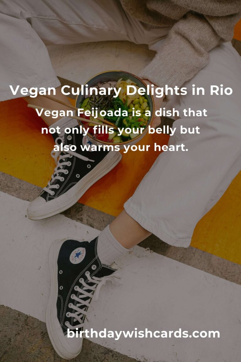 Discovering the Heart of Rio: Best Vegan Meals for 2025 That Nourish the Soul