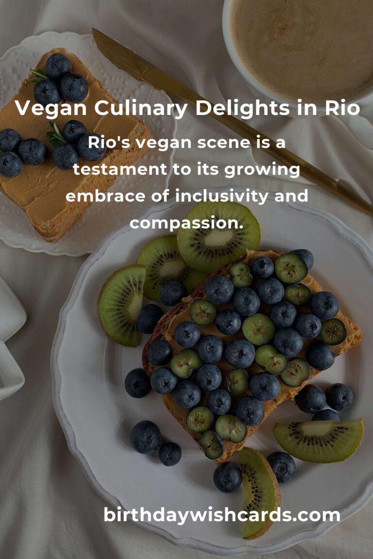 Discovering the Heart of Rio: Best Vegan Meals for 2025 That Nourish the Soul