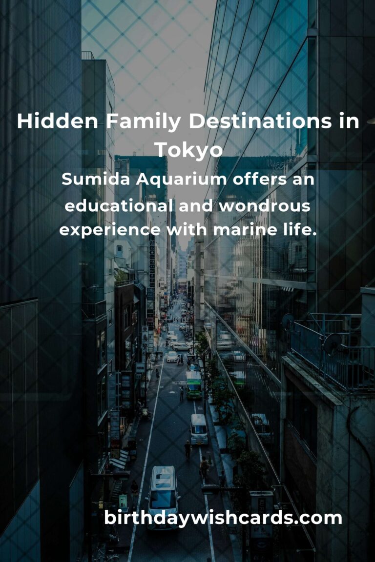 Discovering the Heart of Tokyo: Hidden Family Destinations You Must See