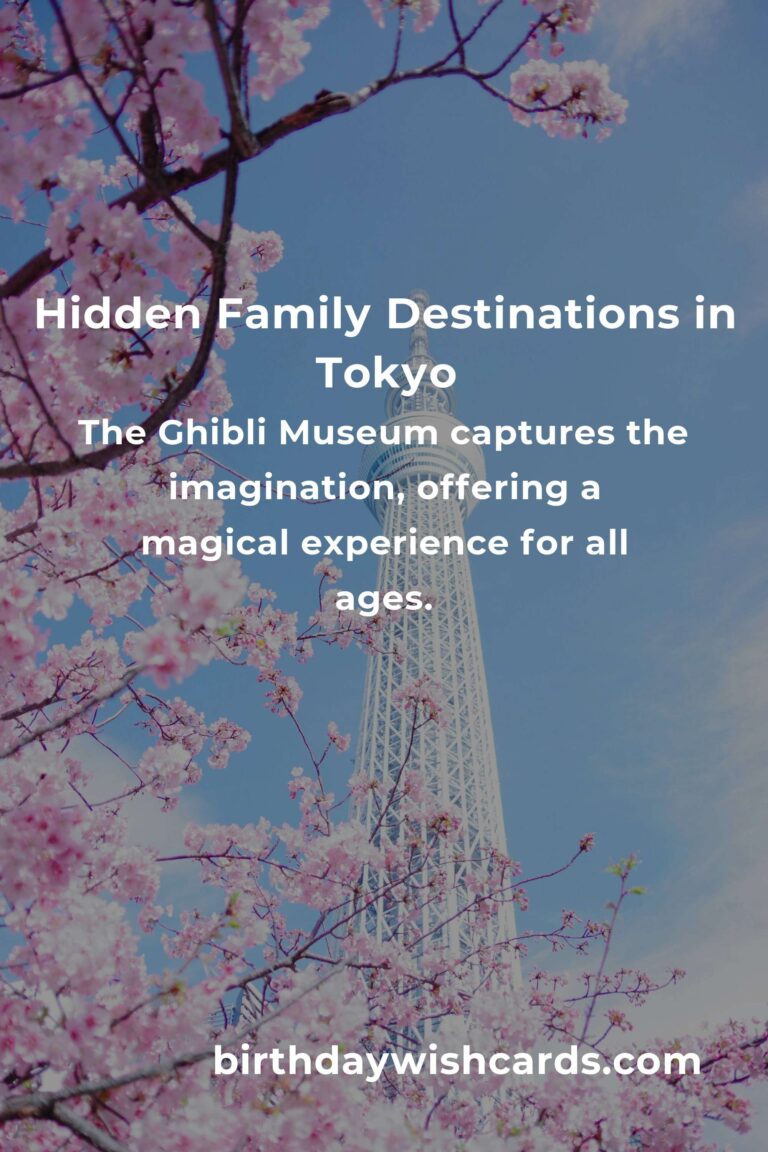 Discovering the Heart of Tokyo: Hidden Family Destinations You Must See