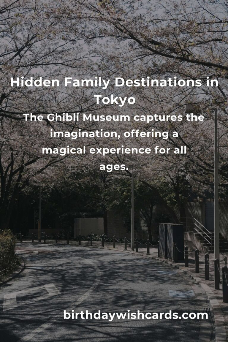 Discovering the Heart of Tokyo: Hidden Family Destinations You Must See
