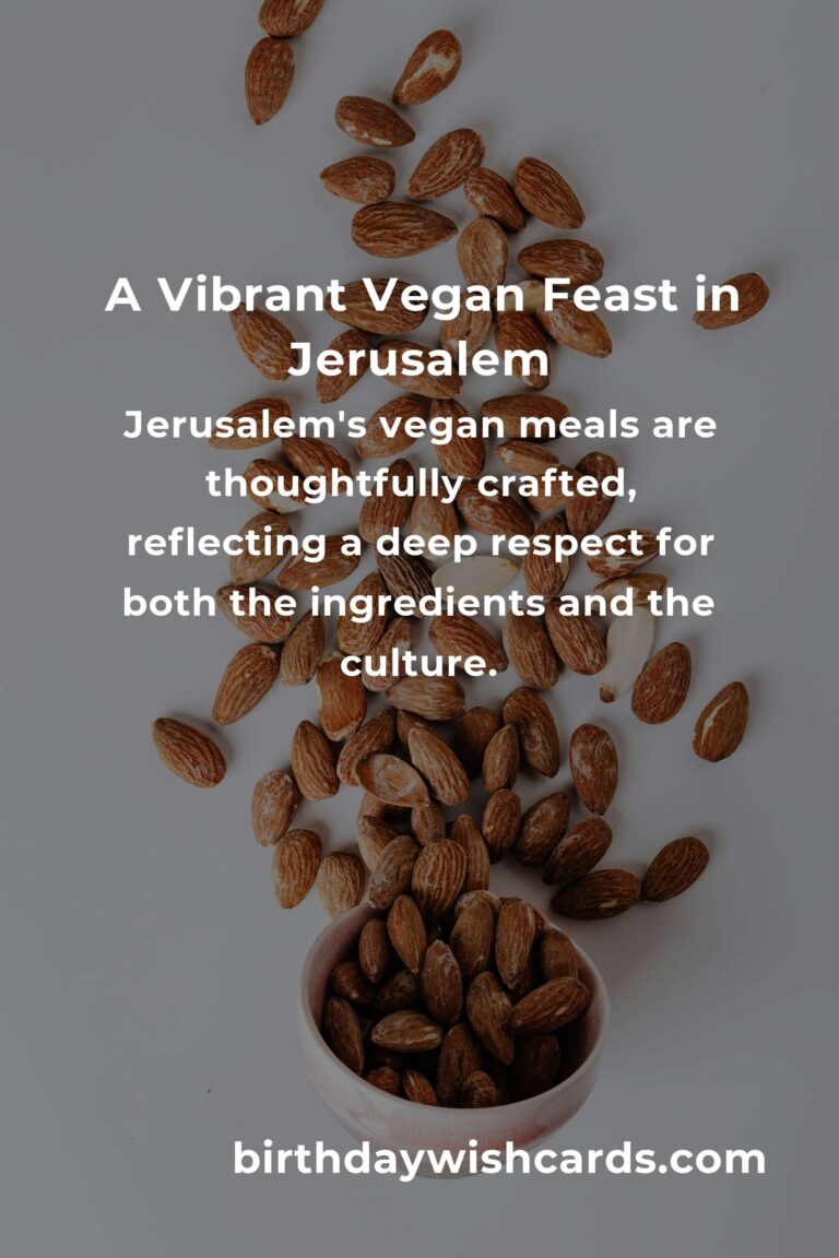 Discovering the Heartfelt Flavors: Best Vegan Meals in Jerusalem for 2025