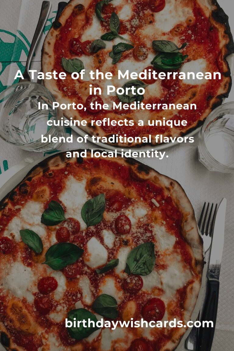 Discovering the Heartfelt Flavors of the Best Mediterranean Diet in Porto for 2025
