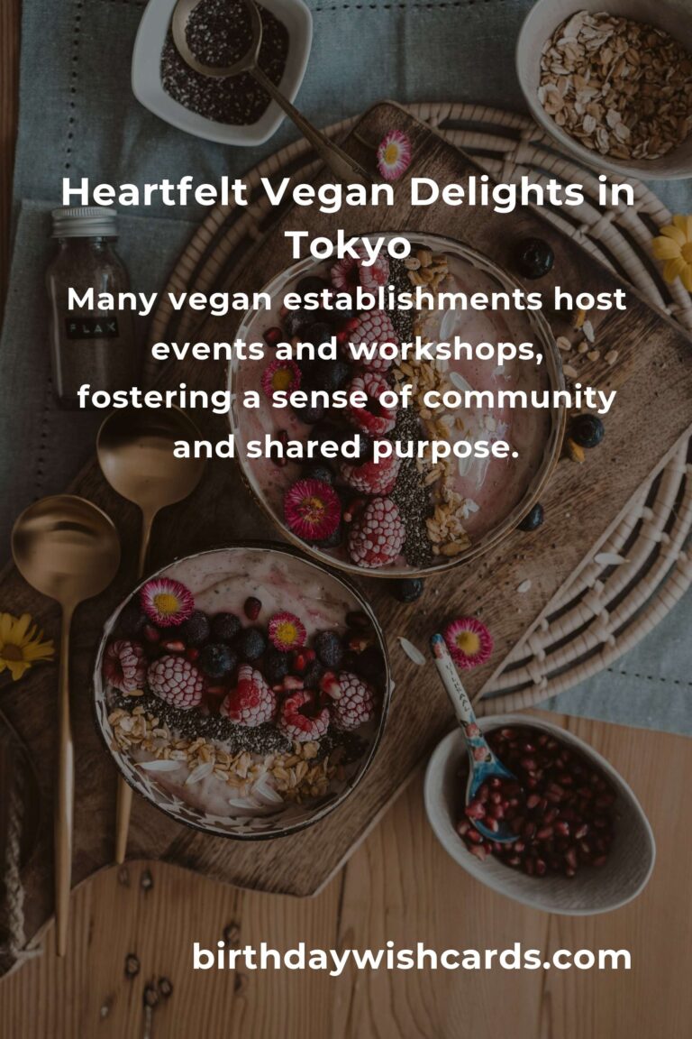 Discovering the Heartfelt Vegan Meals of Tokyo in 2025