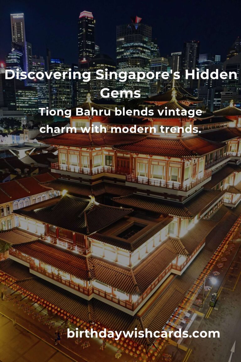 Discovering the Hidden Gems of Singapore: An Emotional Journey Through the Lion City