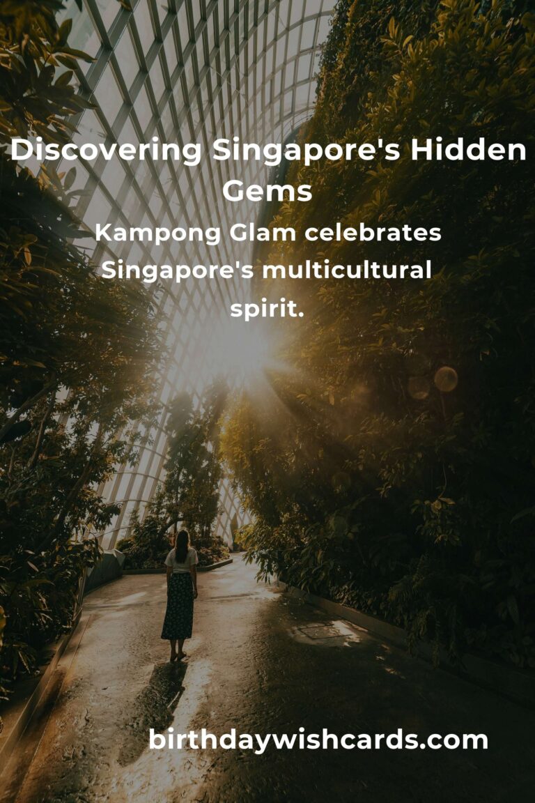 Discovering the Hidden Gems of Singapore: An Emotional Journey Through the Lion City