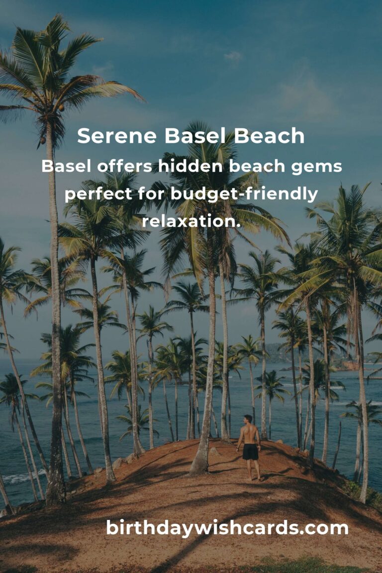 Discovering the Tranquil Sands: A Budget Guide to Beach Vacations in Basel
