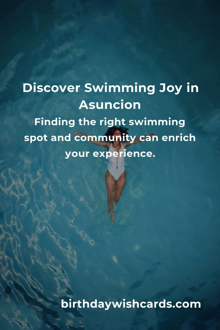 Dive into Joy: A Beginner's Guide to Swimming in Asuncion