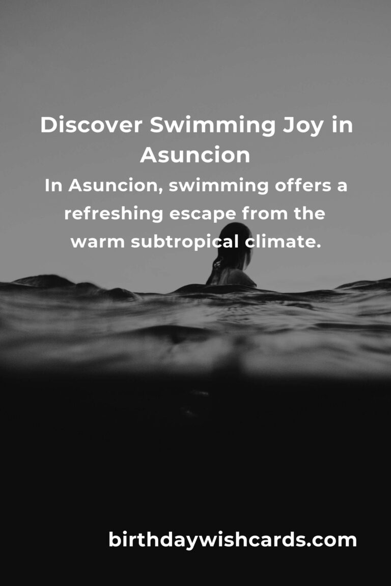 Dive into Joy: A Beginner's Guide to Swimming in Asuncion