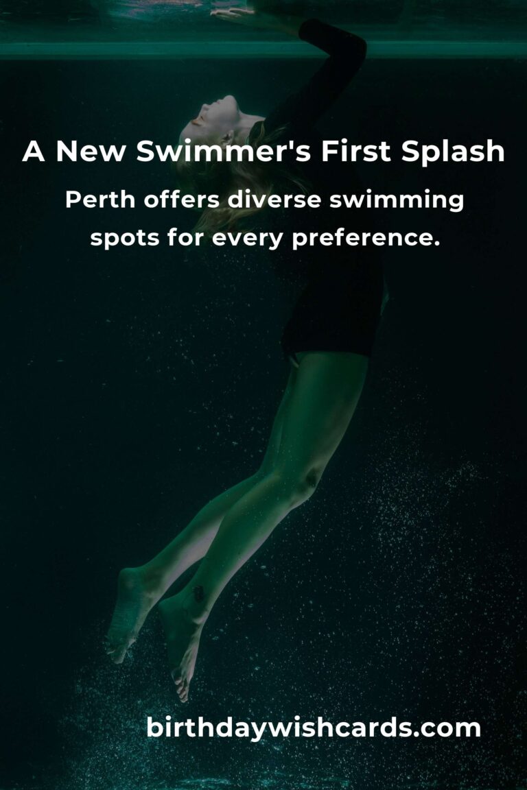 Dive into Joy: A Beginner’s Guide to Swimming in Perth