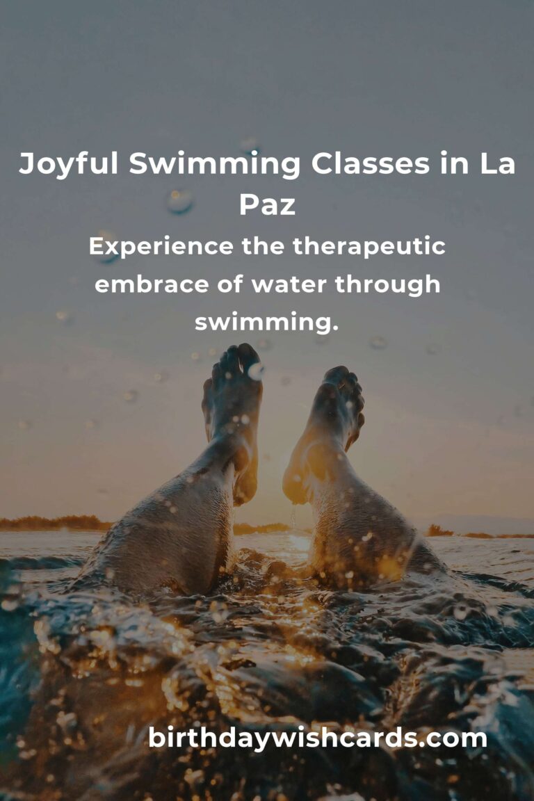 Dive into Joy: Discover the Best Swimming Classes in La Paz for 2025