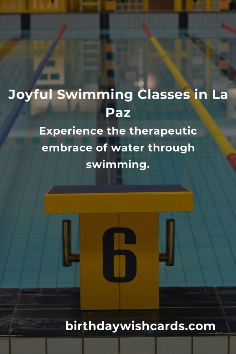 Dive into Joy: Discover the Best Swimming Classes in La Paz for 2025