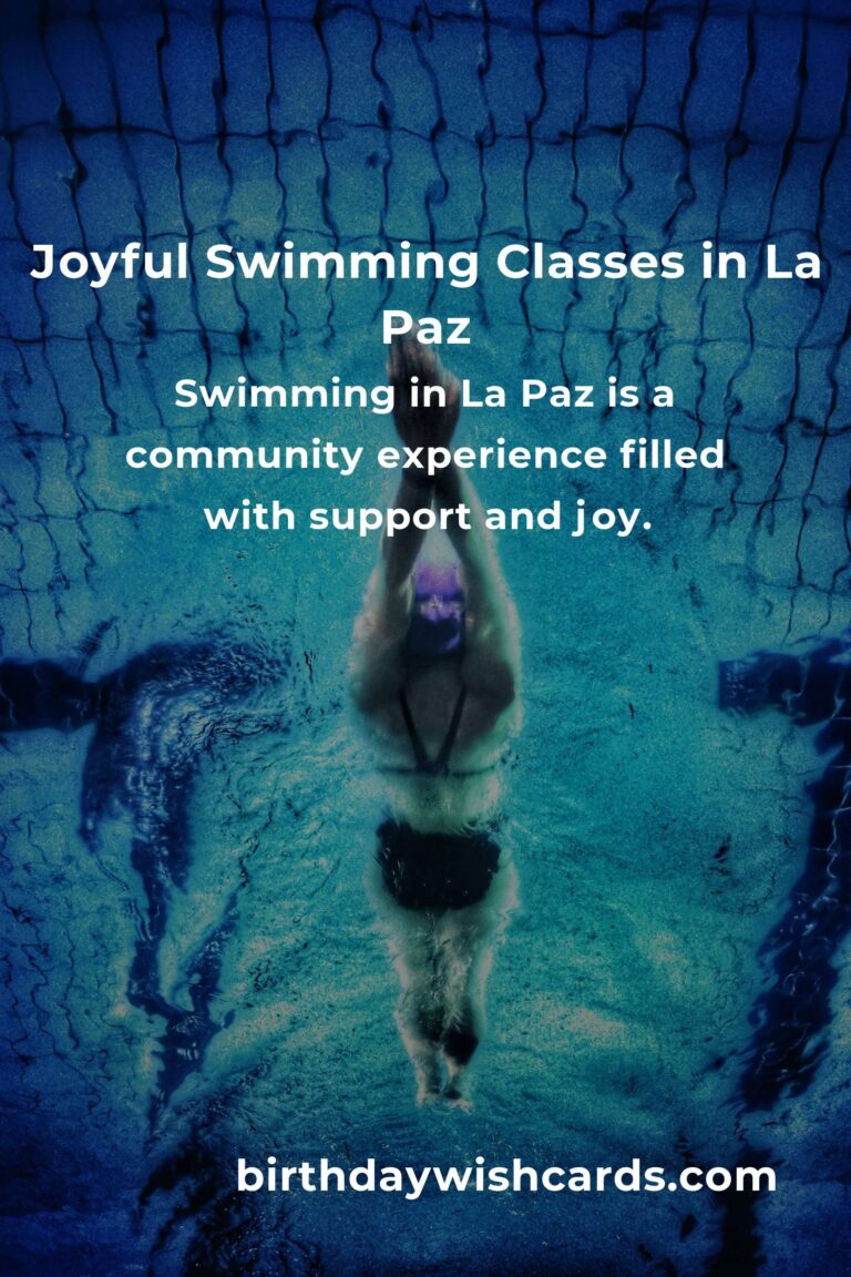 Dive into Joy: Discover the Best Swimming Classes in La Paz for 2025