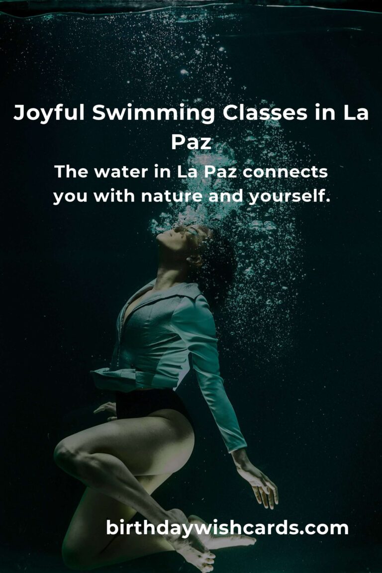 Dive into Joy: Discover the Best Swimming Classes in La Paz for 2025