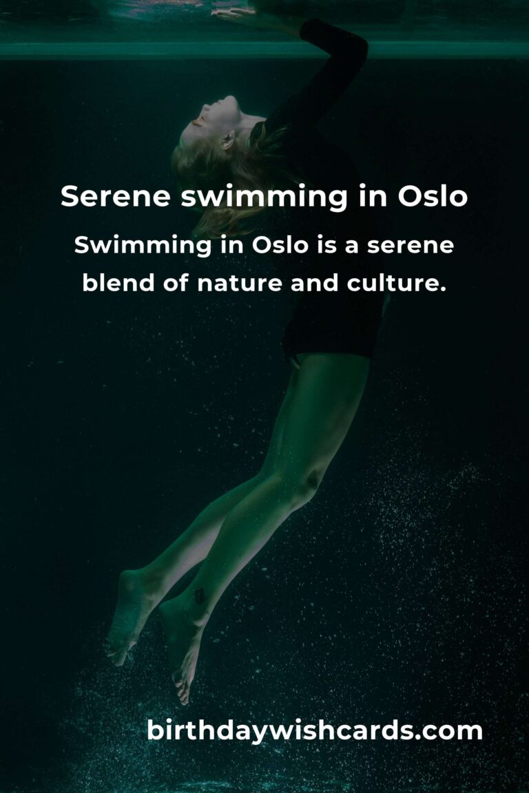 Dive into Serenity: A Beginner’s Guide to Swimming in Oslo