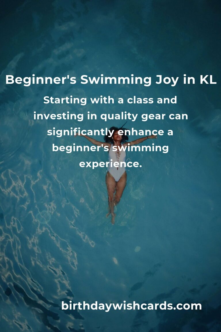 Dive into the Heart of Kuala Lumpur: A Beginner's Guide to Swimming with Confidence and Joy
