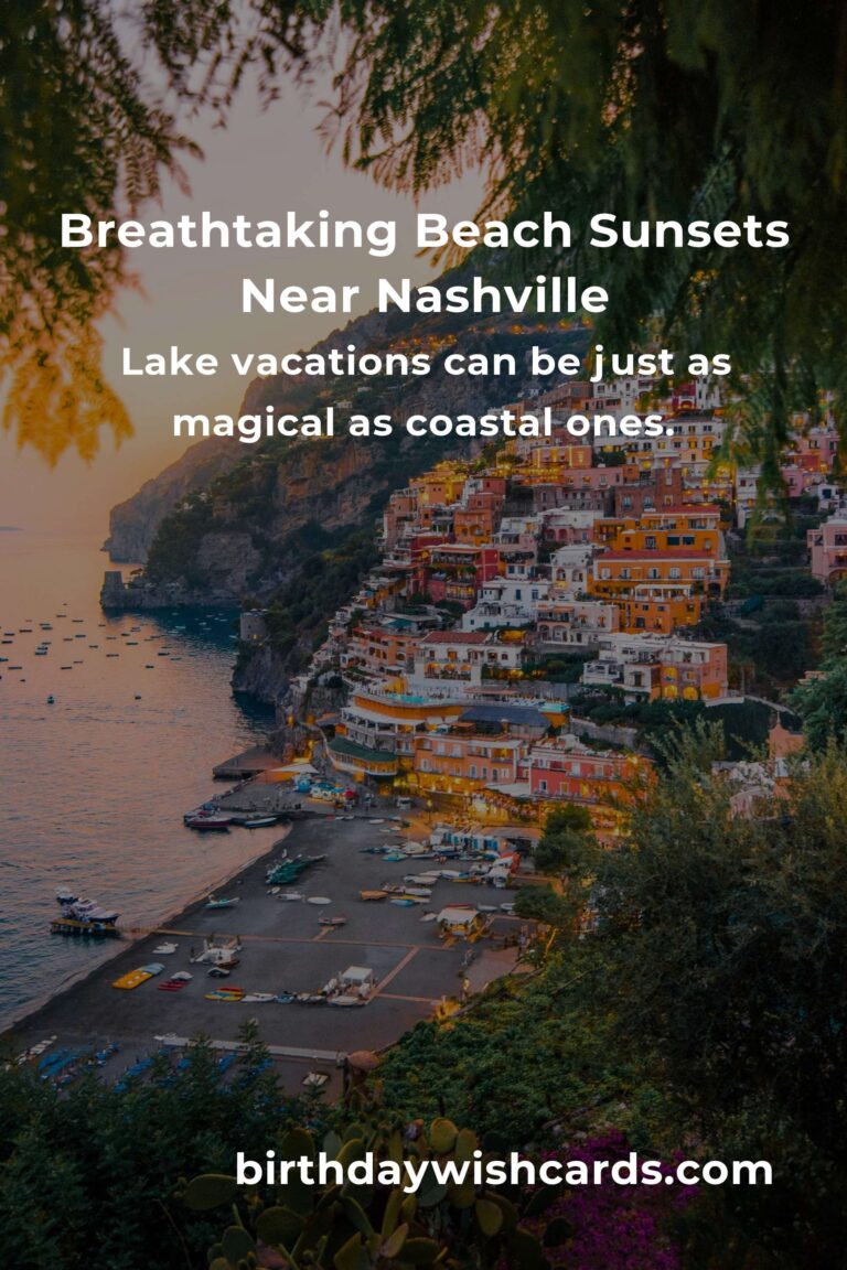 Dreamy Escapes: Top 22 Beach Vacations Near Nashville for Unforgettable Getaways