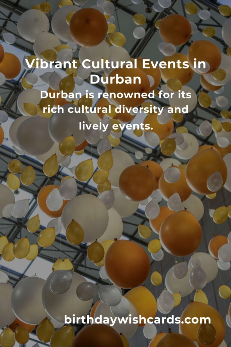 Durban Cultural Events You Can't Miss in 2025